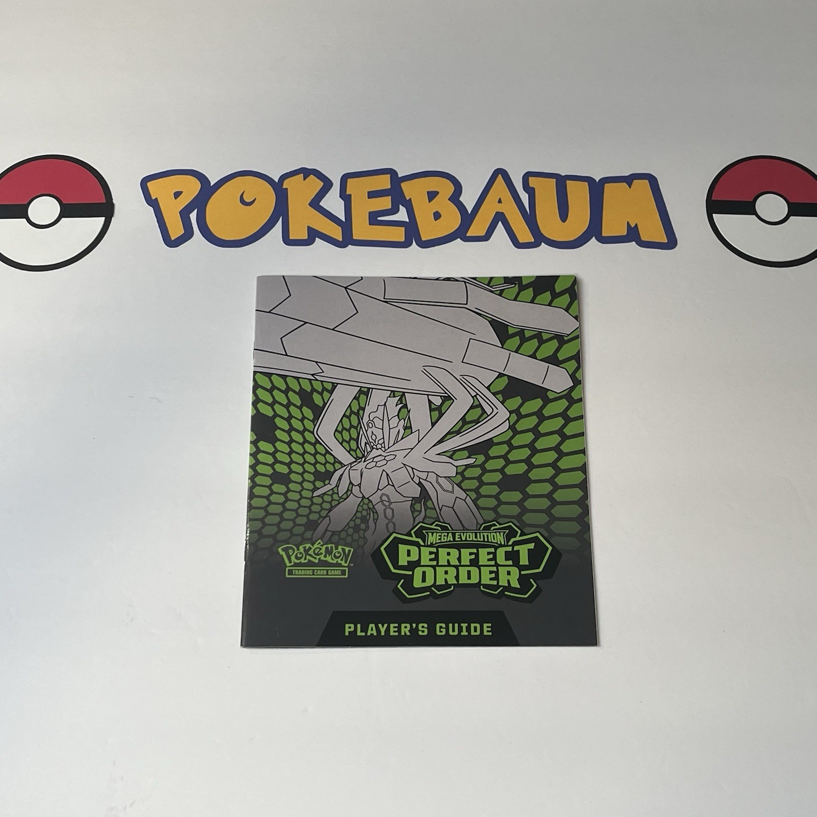Perfect Order Players Guide - Mega Evolution ETB Booklet - Pokémon TCG