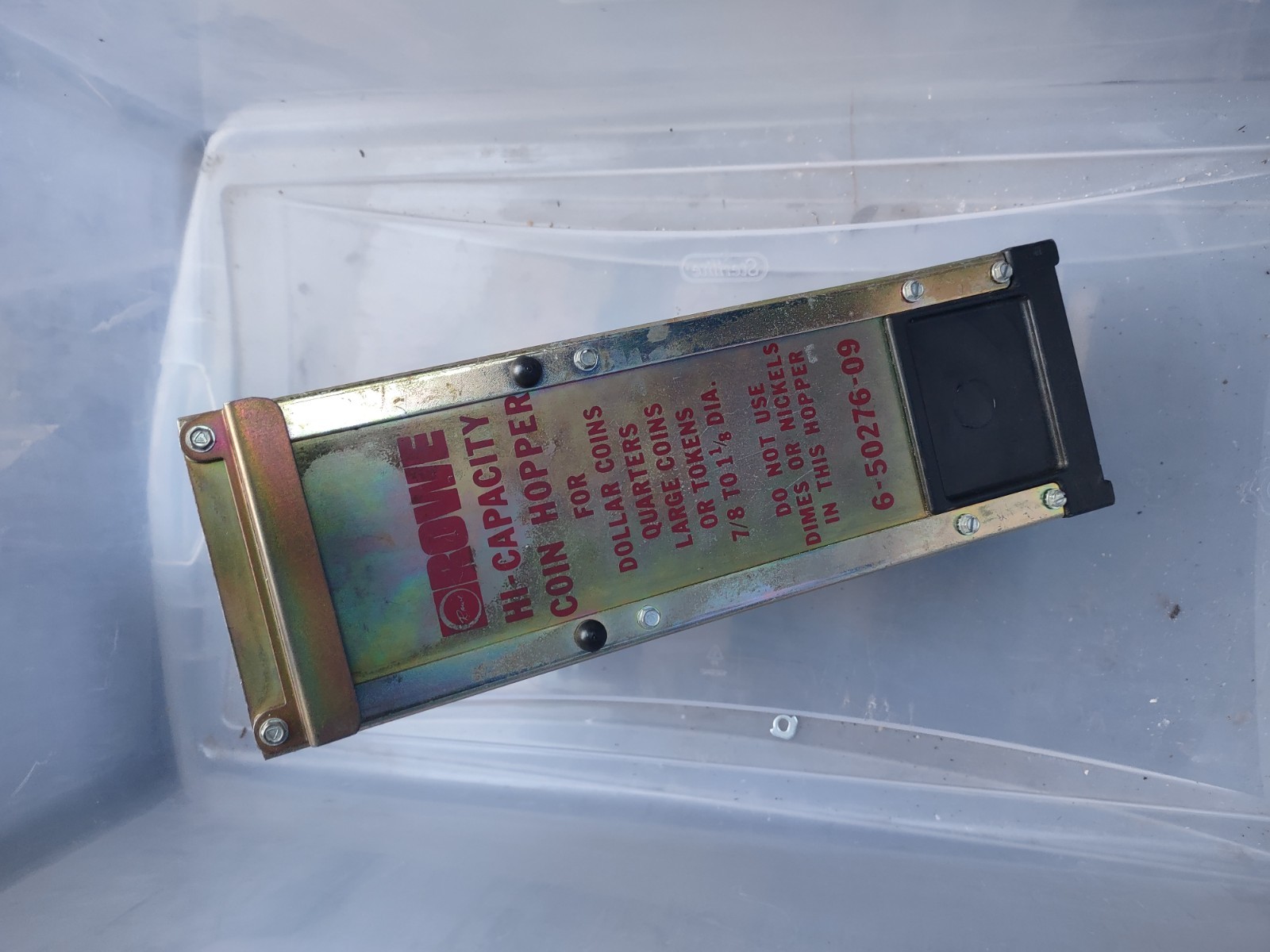 rowe bc-35 arcade vending changer machine parts #306