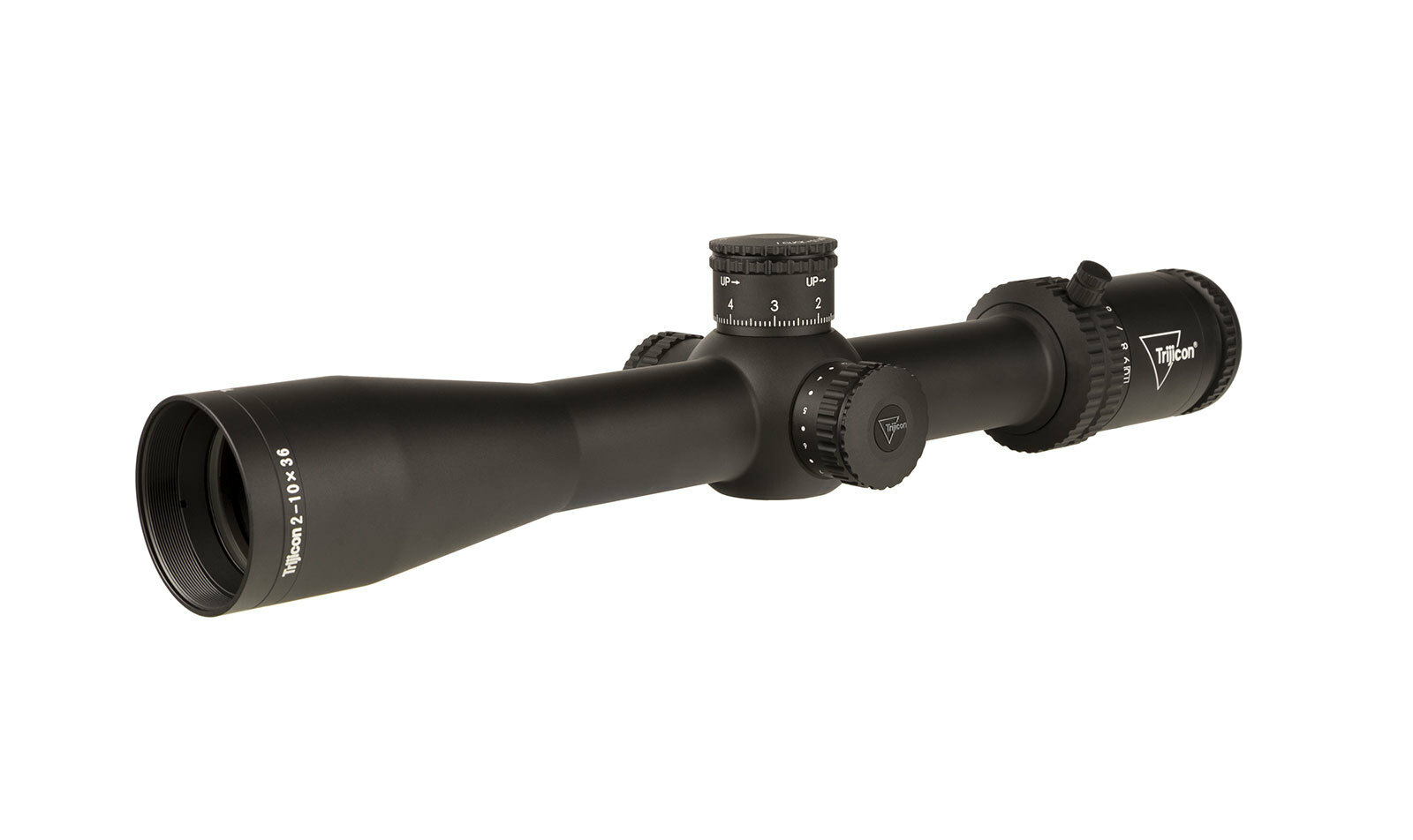 Trijicon Credo 2-10x36mm Riflescope, FFP, 30mm Tube, Red MRAD Precision: 2900038