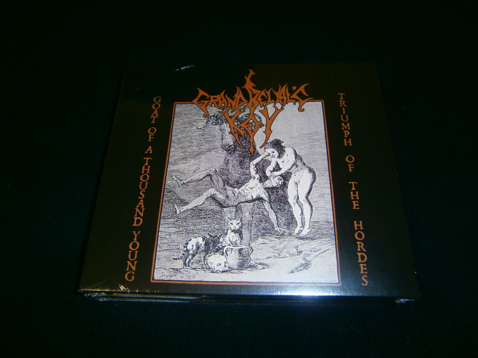 GRAND BELIAL'S KEY - Goat of a Thousand Young / Triumph of the Hordes. Digi CD