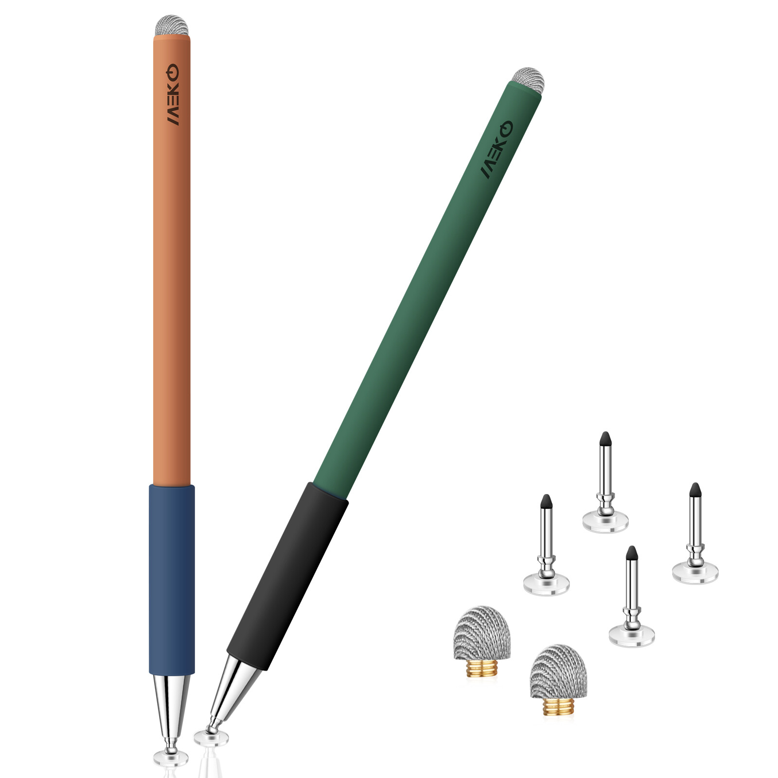 Stylus for iPad(2 Pcs), MEKO 2-in-1 3rd Gen Disc Universal Stylus Pens Touch