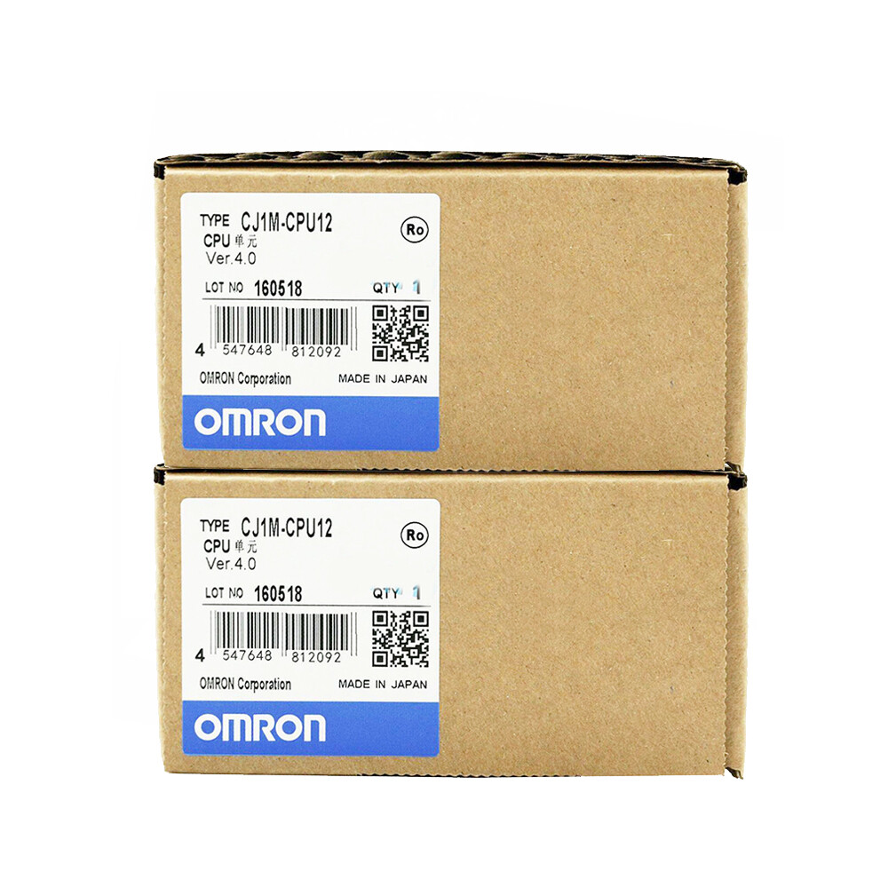 OMRON CJ1M-CPU12 PLC CPU Module Industrial Automation Control New In Box