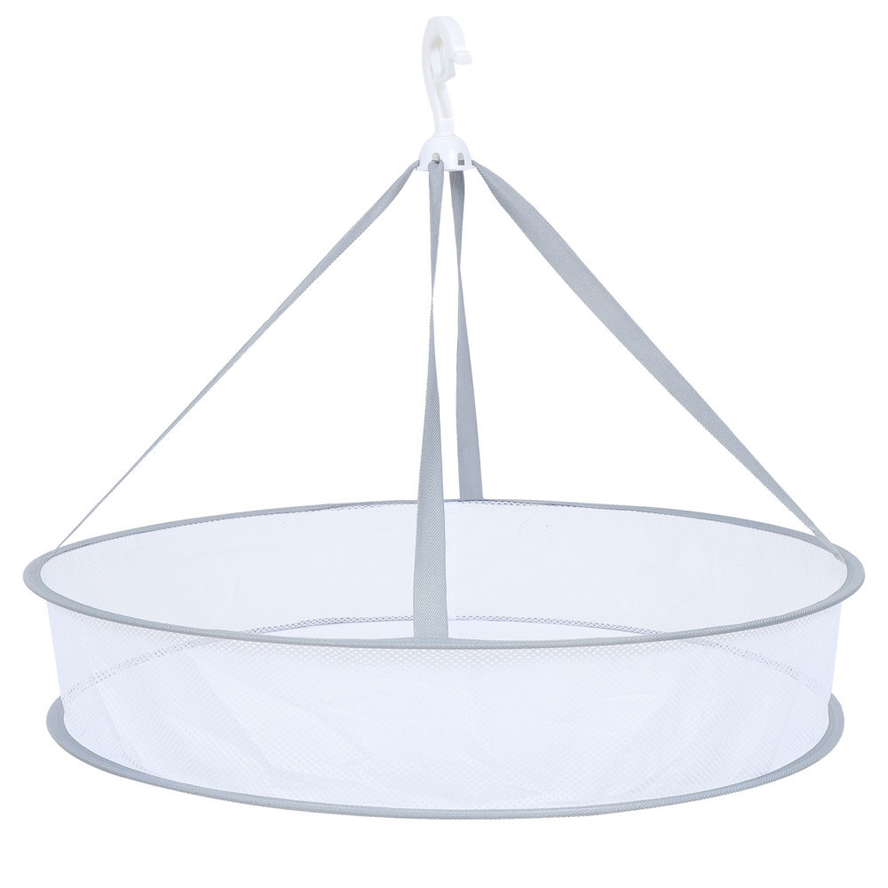 Hanging Drying Laundry Rack Meat Net Sweater Dryer Rack Net Mesh Clothes Basket