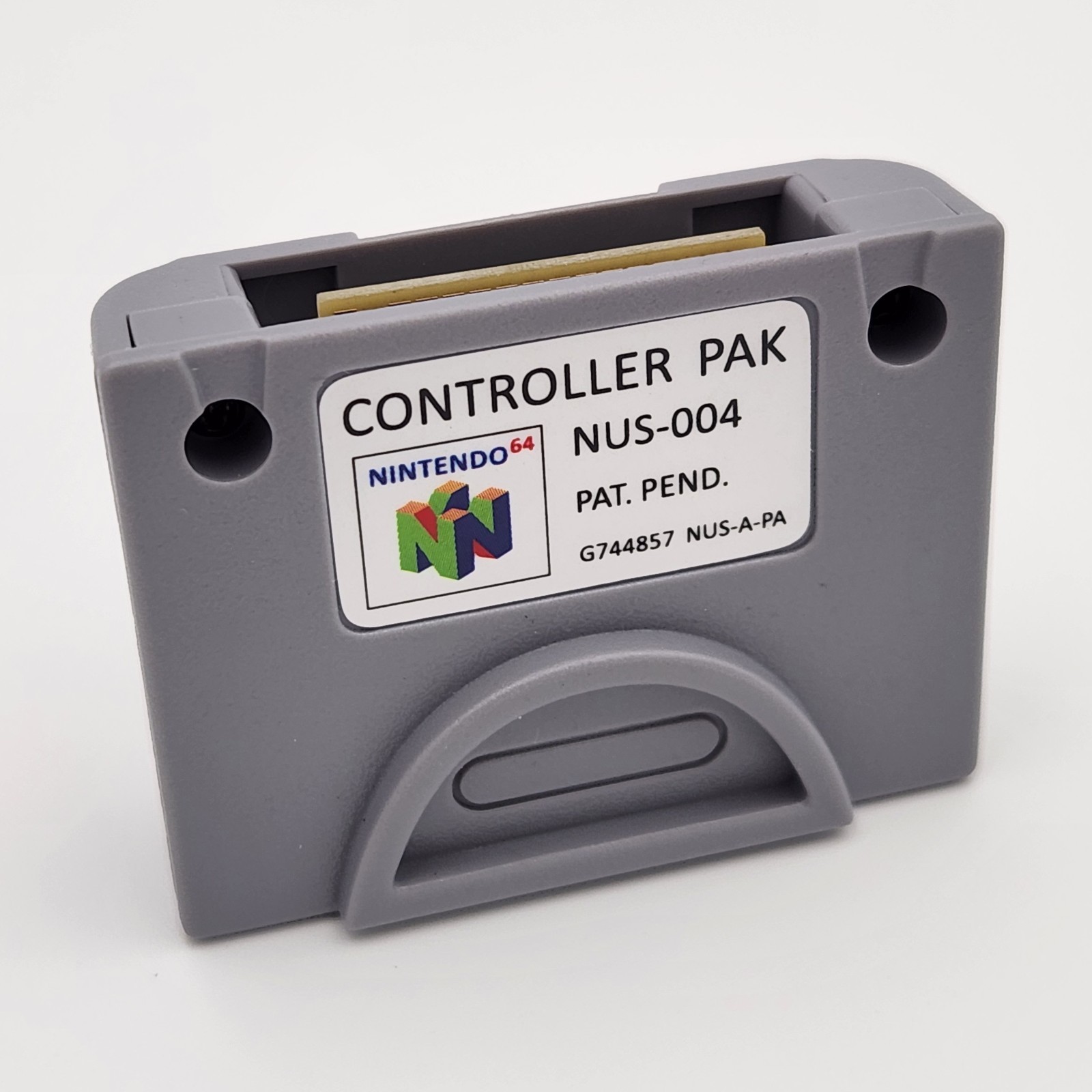 N64 Controller Pak NUS-004 - Nintendo 64 - New Memory Card, Tested & Working