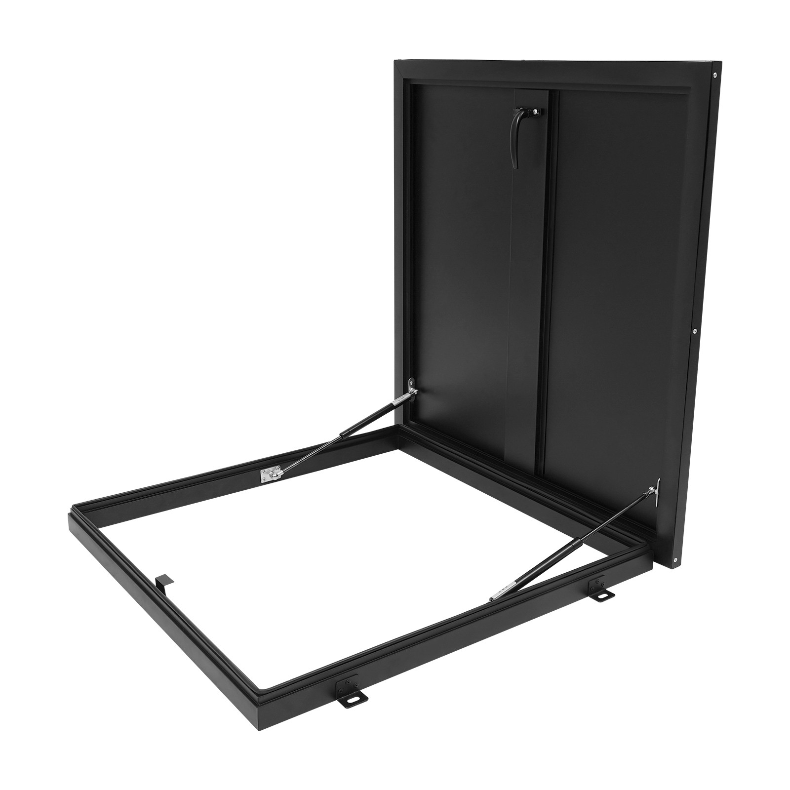 Modern Aluminum Alloy Roof Hatch Roof Security Door Roof Access Hatch Black