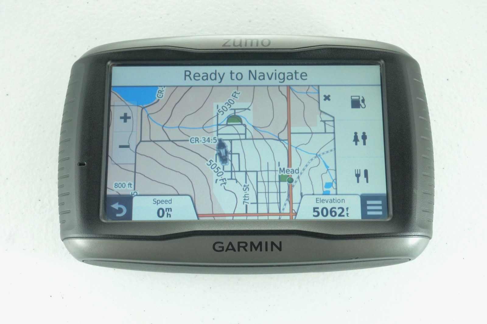 Garmin ZUMO 590LM GPS w/ Mount & Maps Upgrade Bundle TOPO U.S. 24K Trails
