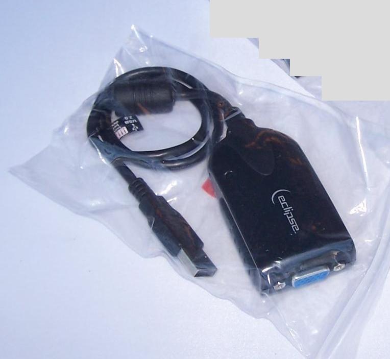 Eclipse SEE2 UV150 USB to VGA External Video Card by Mad Catz PC Windows