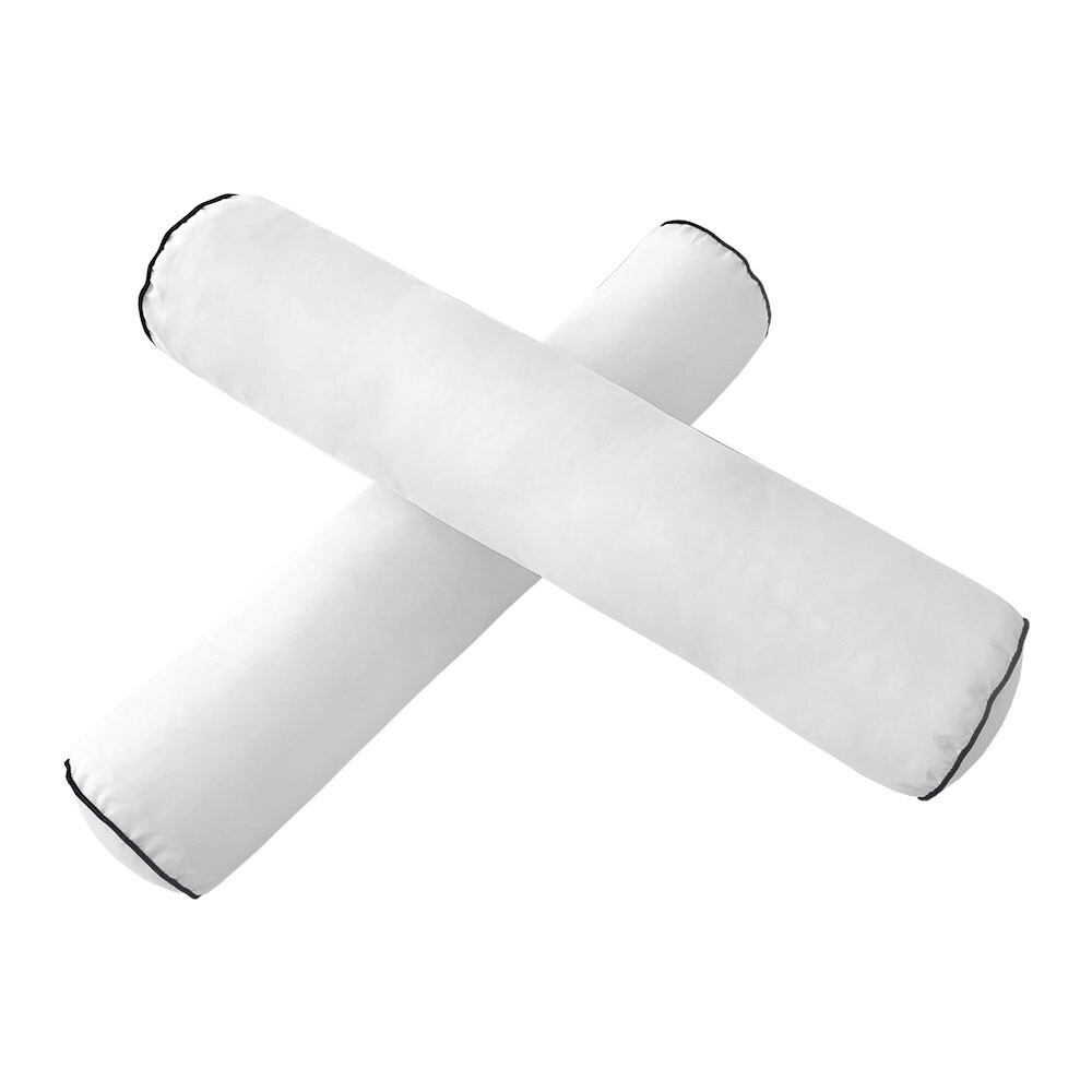 Style4 5PC Contrast Pipe Daybed Mattress Cushion Complete Set-Crib Size AD106