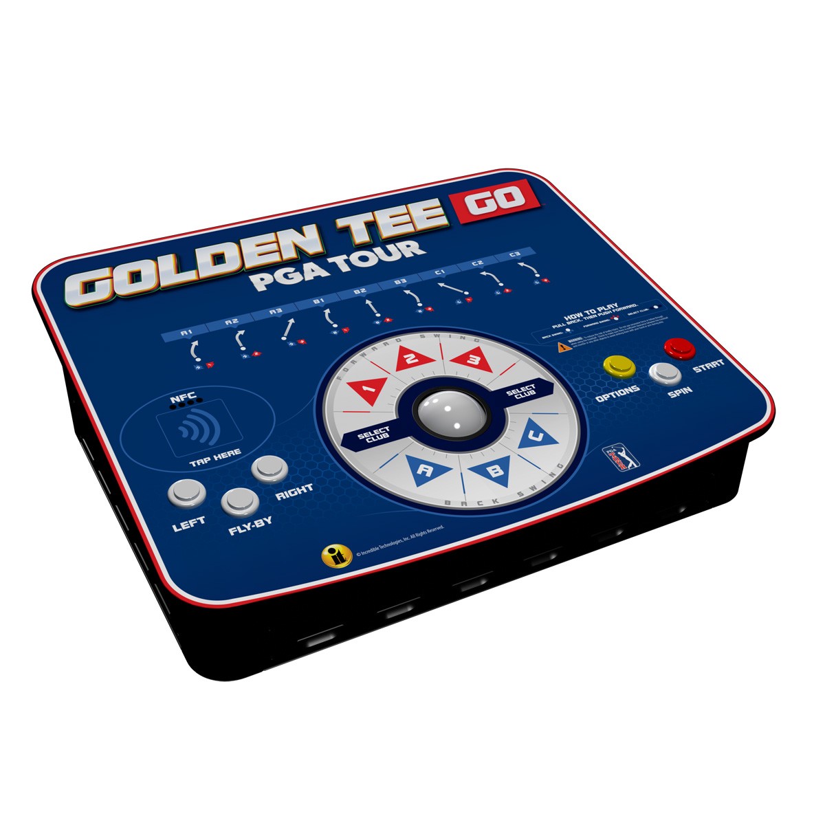 Golden Tee Go PGA Tour Portable Golf Game - 2026 - Free Play