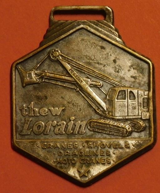 Thew Lorain Martin - Roasa Tractors Cedar Rapids IA Watch Fob Shl1A4-25
