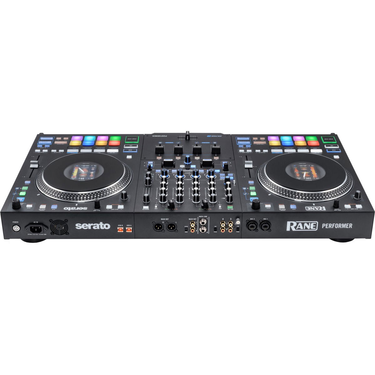 Rane RANE DJ PERFORMER Advanced Four-Channel Motorized DJ Controller with Stems