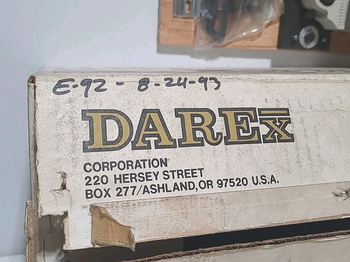 Darex 5C E-90 E-92 Radius BALL End Mill Grinding Sharpening Attachment.