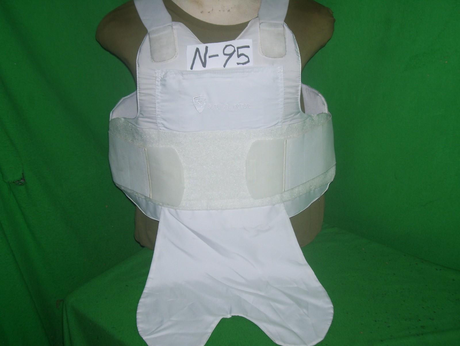 SURVIVAL Body Armor Bullet Proof Vest Level IIIA L-XL-NOS 2014+5X8-FREE N-95