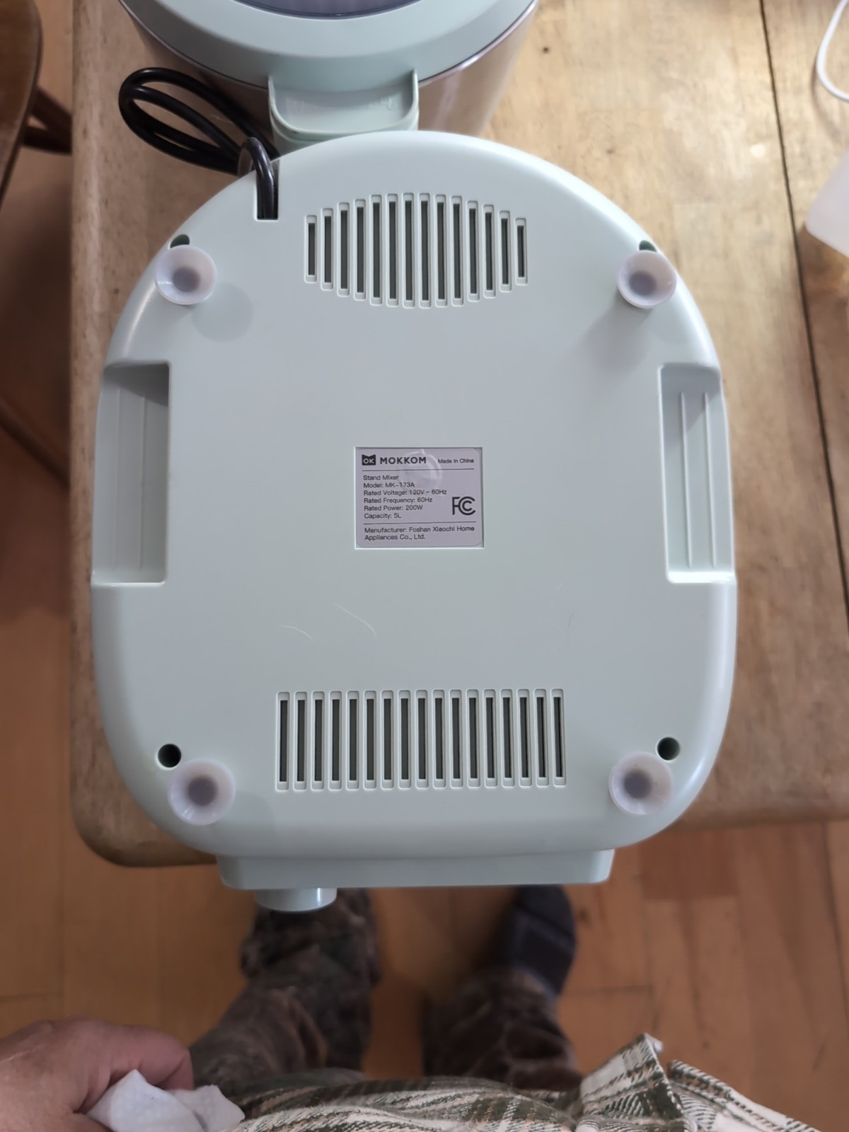 Mokkom Electric Dough Maker