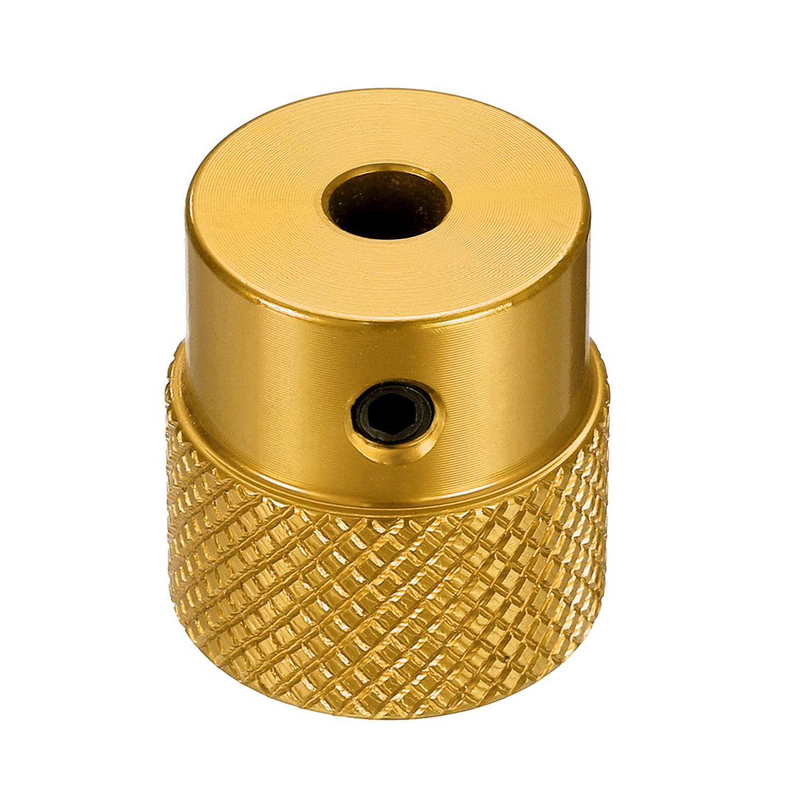 Aluminum Alloy Handwheel 20mm OD 4mm Bore Hand Wheel for Lathe, Gold Tone