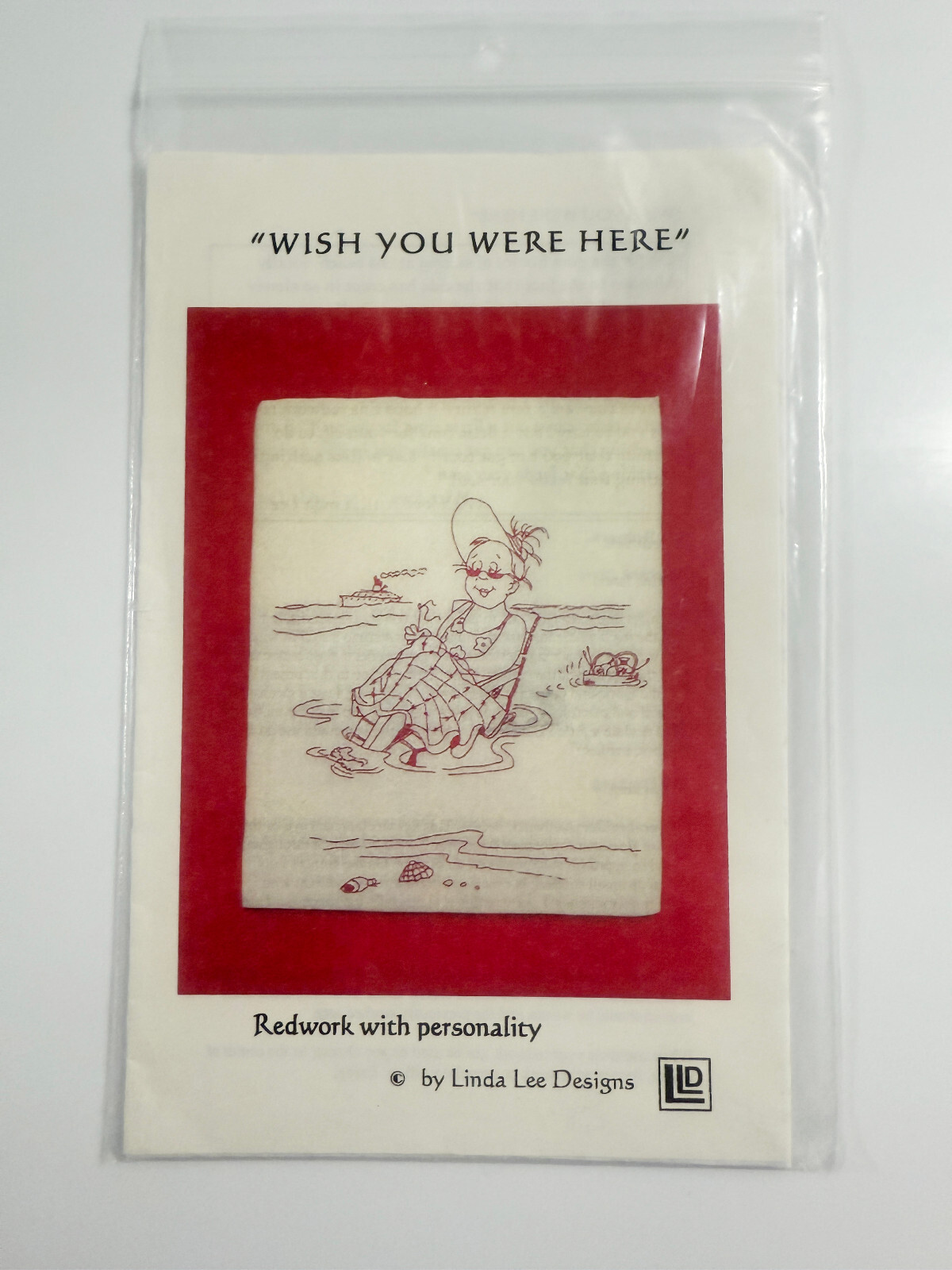 Wish You Were Here Pattern By Linda Lee Designs