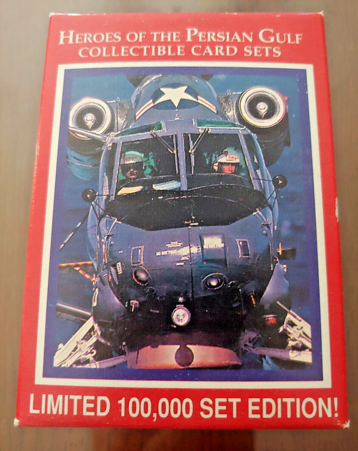 1991 Lime Rock Heroes of the Persian Gulf War (110 Card Box Set ) Desert Storm