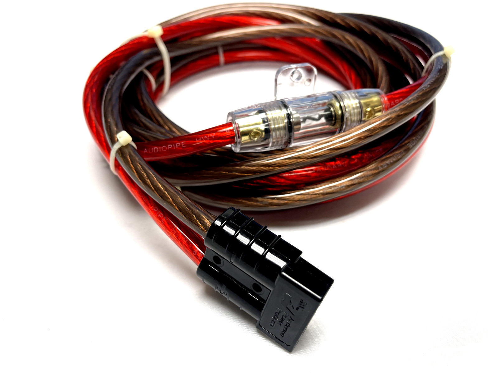 HEAVY 4 gauge Power Cord  with real Anderson Plug and 60A AGU Fused, Heavy Duty