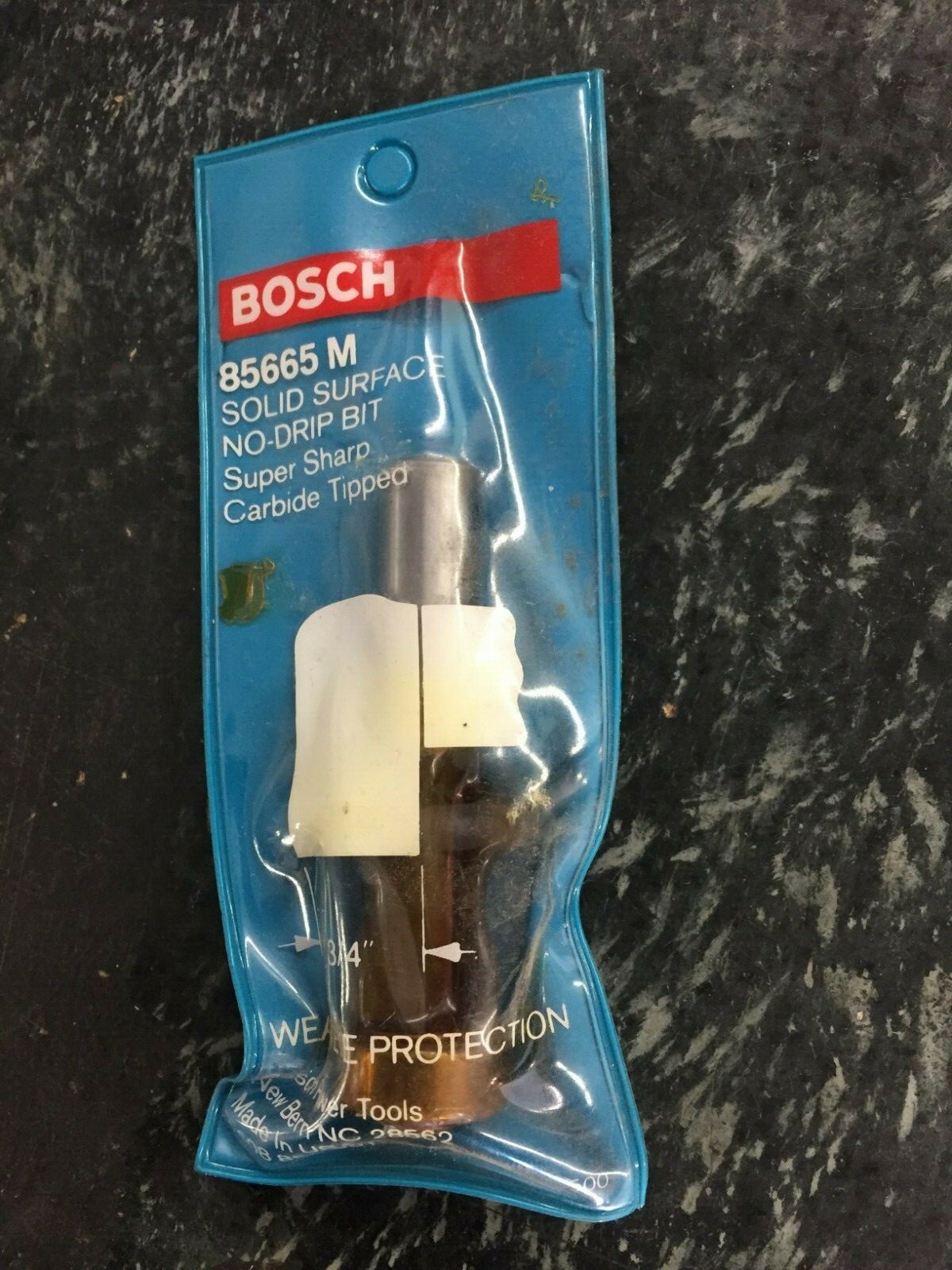 New Bosch 85665M 1 Inch Carbide Tipped No-drip Bit
