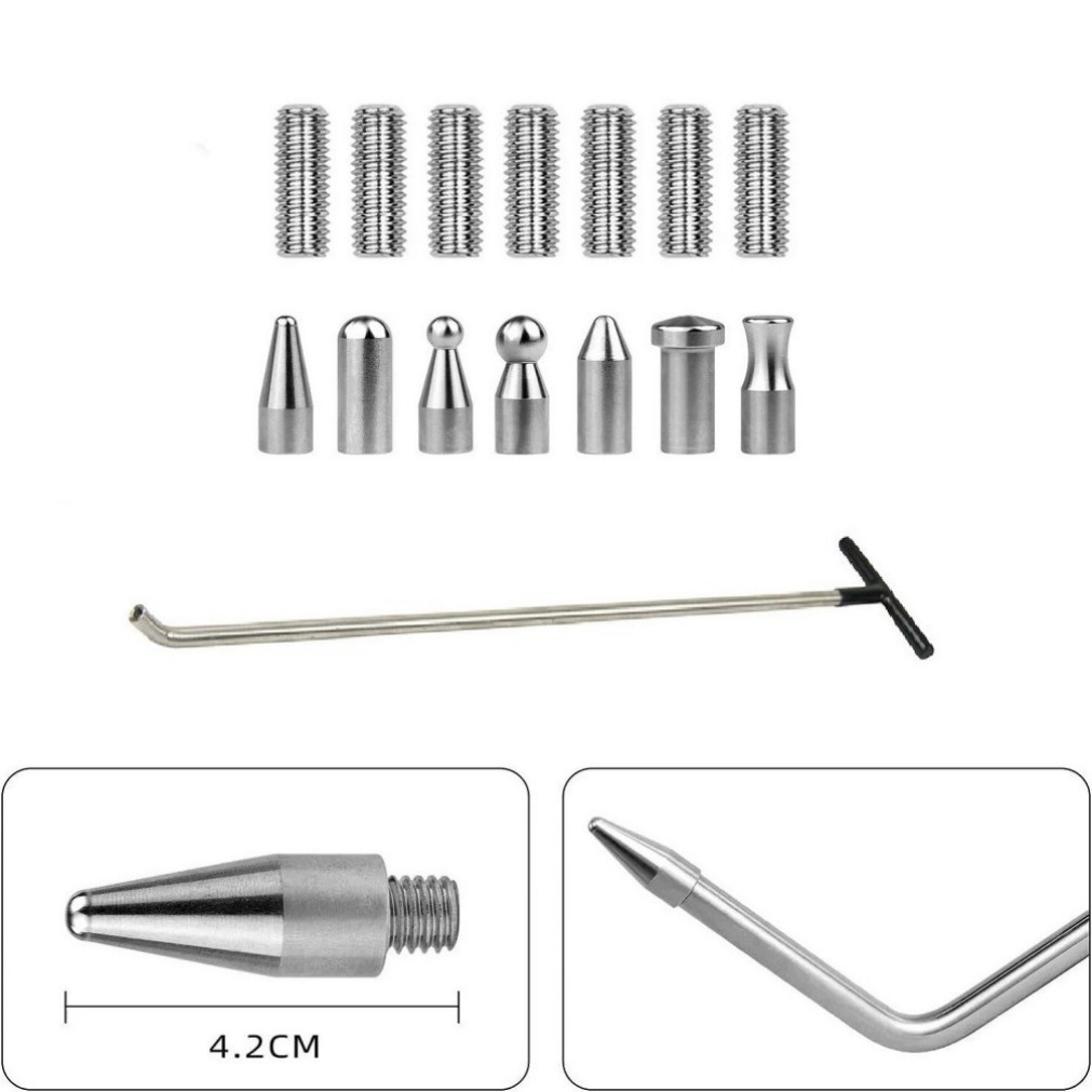 Puller Rods Dent Paintless Repair Tools Car Removal Body Push kits