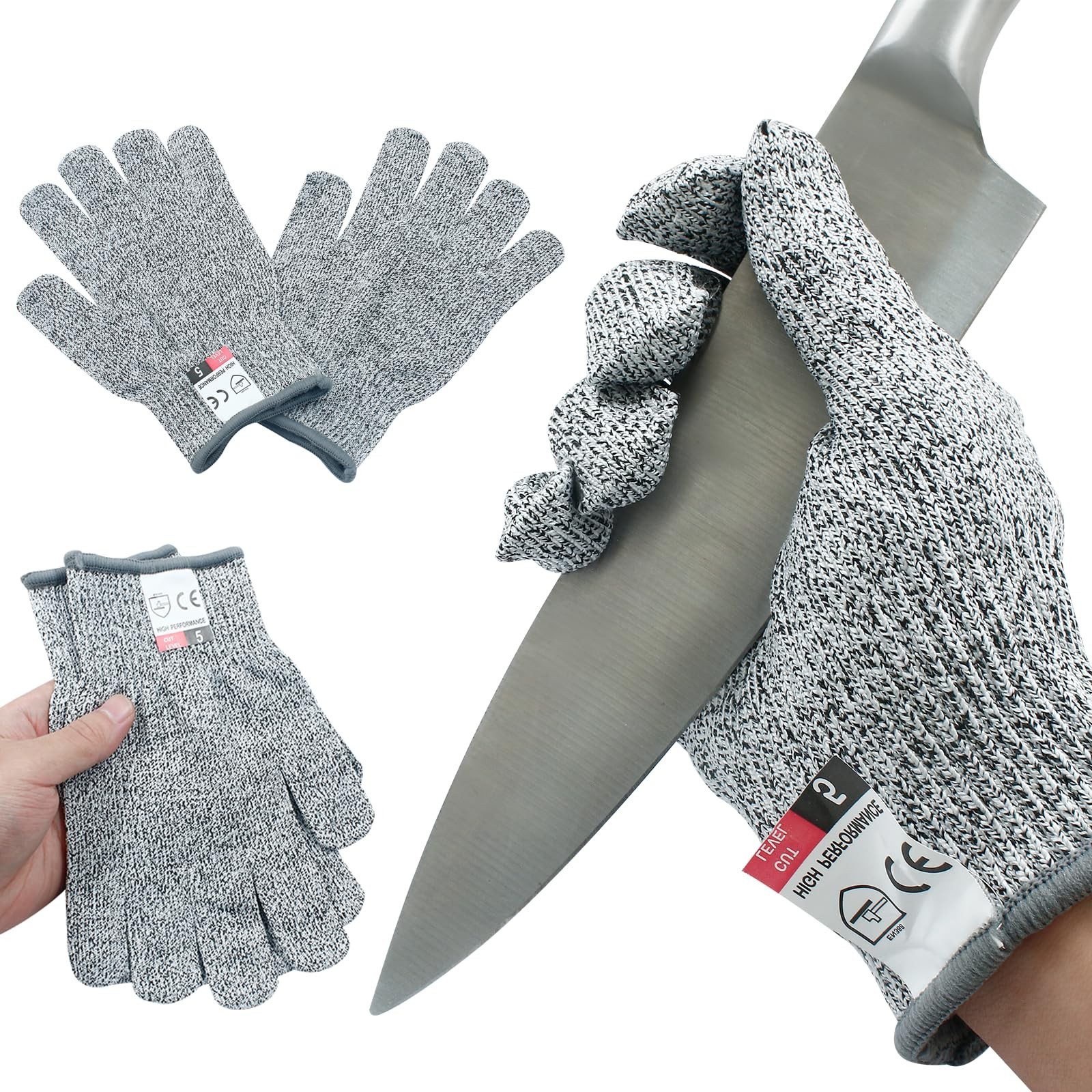 Zorfeter Cut Resistant Gloves for Kids XXS (Ages 5-8)
