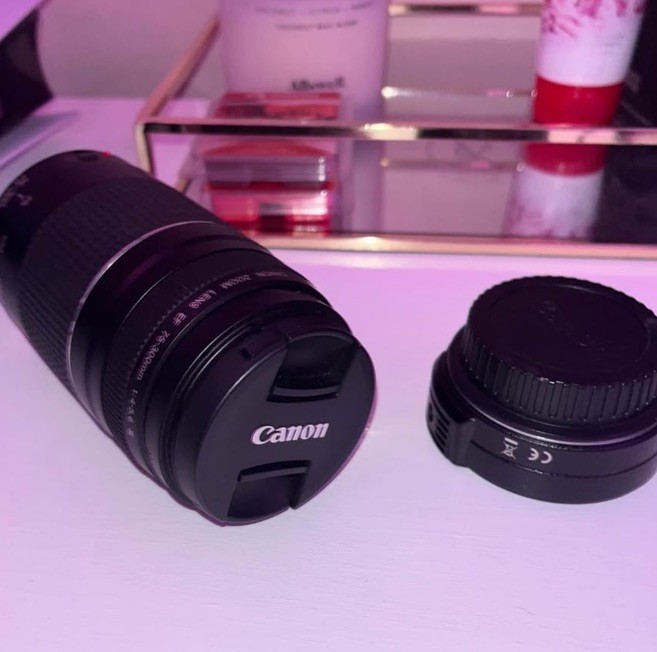 Canon EOS R100 Camera Bundle with Commlite Adapter, Canon Lens, Victiv Tripod