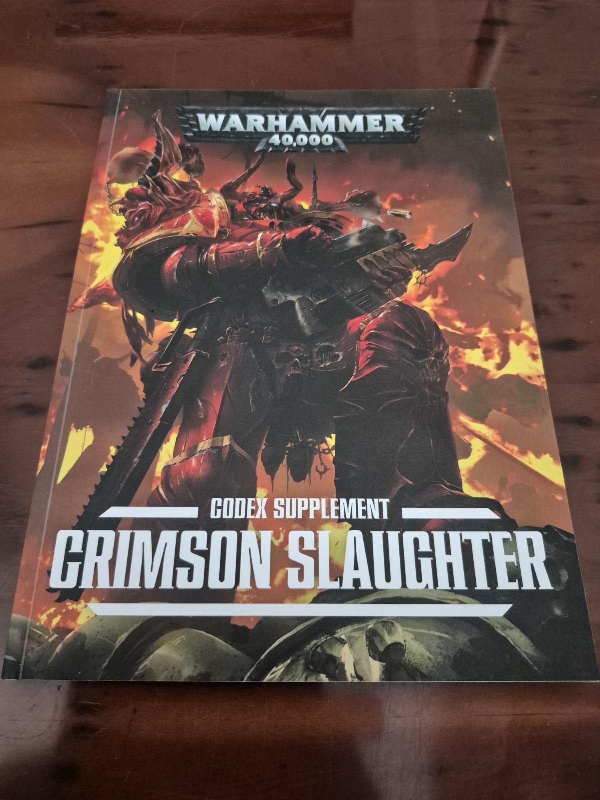Warhammer 40 000 Codex Supplement Crimson Slaughter Games Workshop 40K