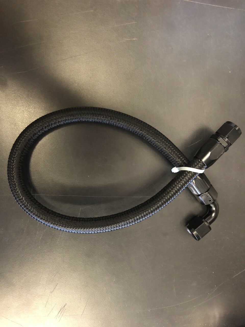 Redhorse -06an Steel Briaded  Hose Assembly 24" Custom Straight/45 Fittings