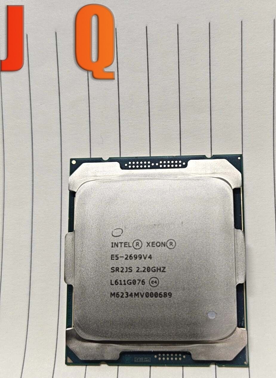 Intel Xeon E5-2699 V4 LGA 2011-3 CPU Processor SR2JS 2.20GHz 22-Core 2699V4 55MB