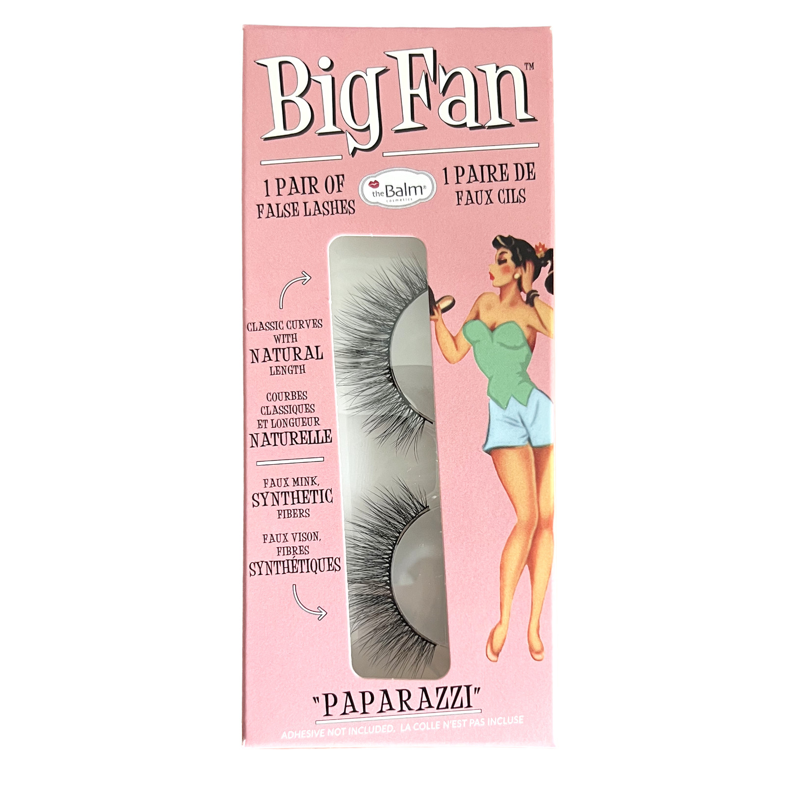 theBalm Cosmetics Big Fan Paparazzi 1 Pair of False Lashes