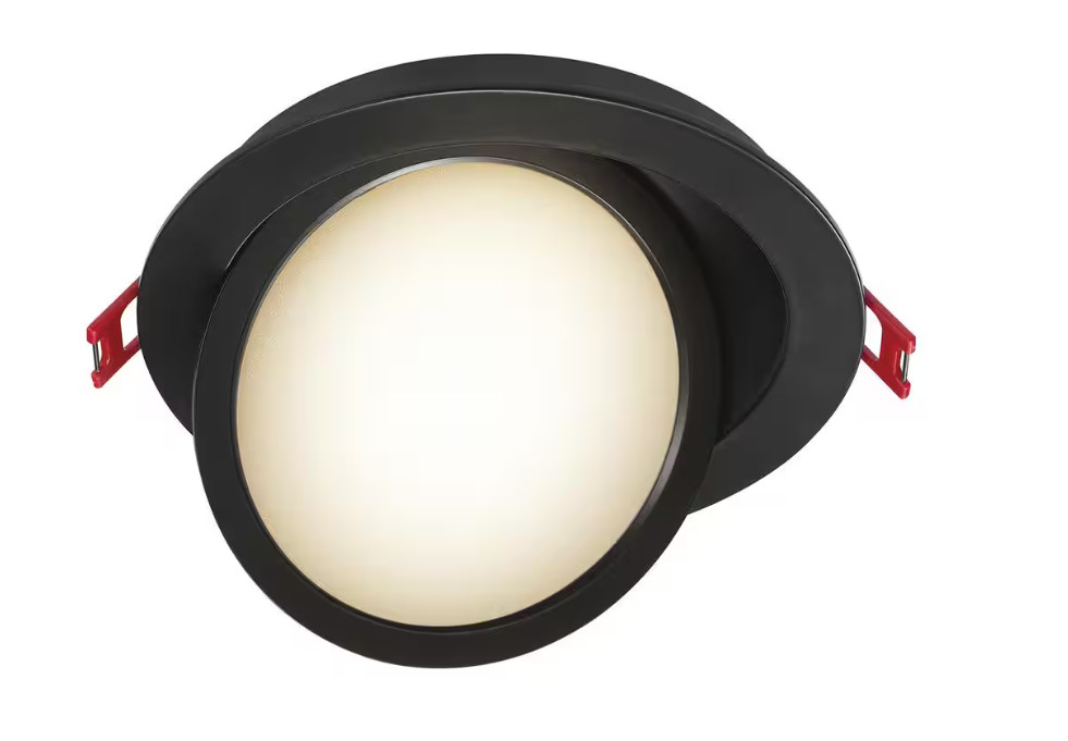 CE Directional Integrated LED 6 in Round Adj Color Temp Canless Recessed Light