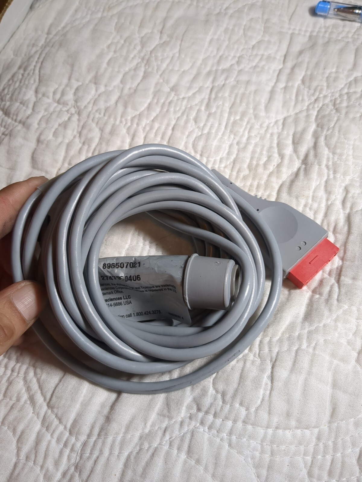 EDWARDS LIFESCIENCES - 896507021 - TRUWAVE REUSABLE MEDICAL CABLE PX1800