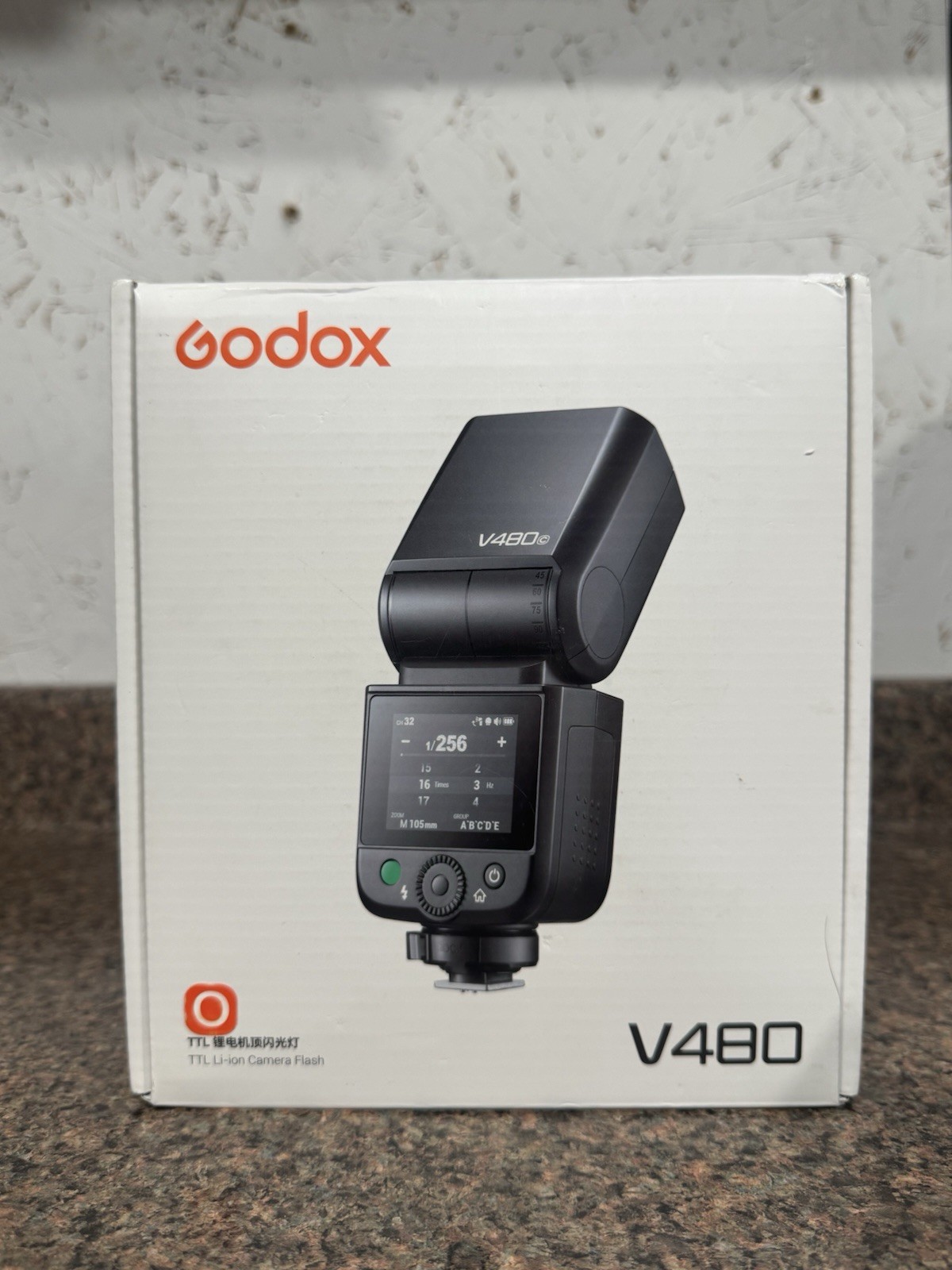 Godox V480 O TTL Camera Flash for Olympus / OM System Camera Flash Speedlite