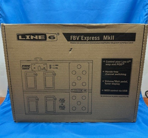 Line 6 FBV Express MkII Footswitch Wah Guitar Effect Pedal
