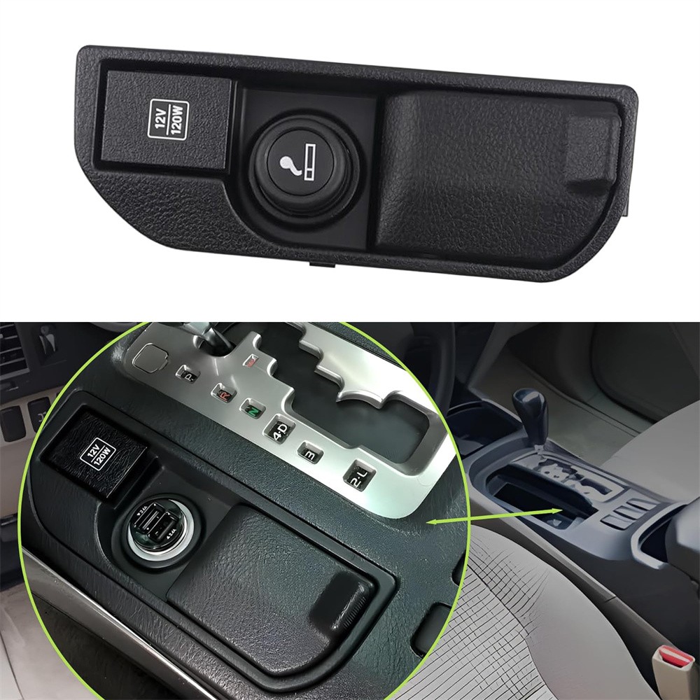 Car Ashtray&Cigarette Lighter Smoker Kit Center Console For Toyota 4Runner 05-09