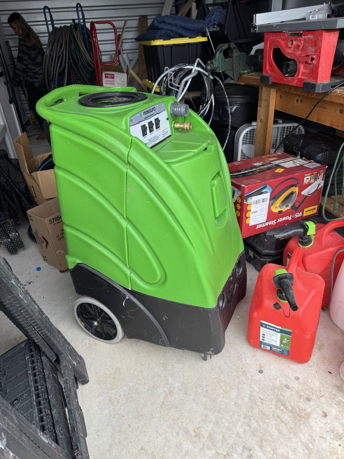 Mosquito 12-Gallon Extractor Carpet and Hardwood Floor Cleaner