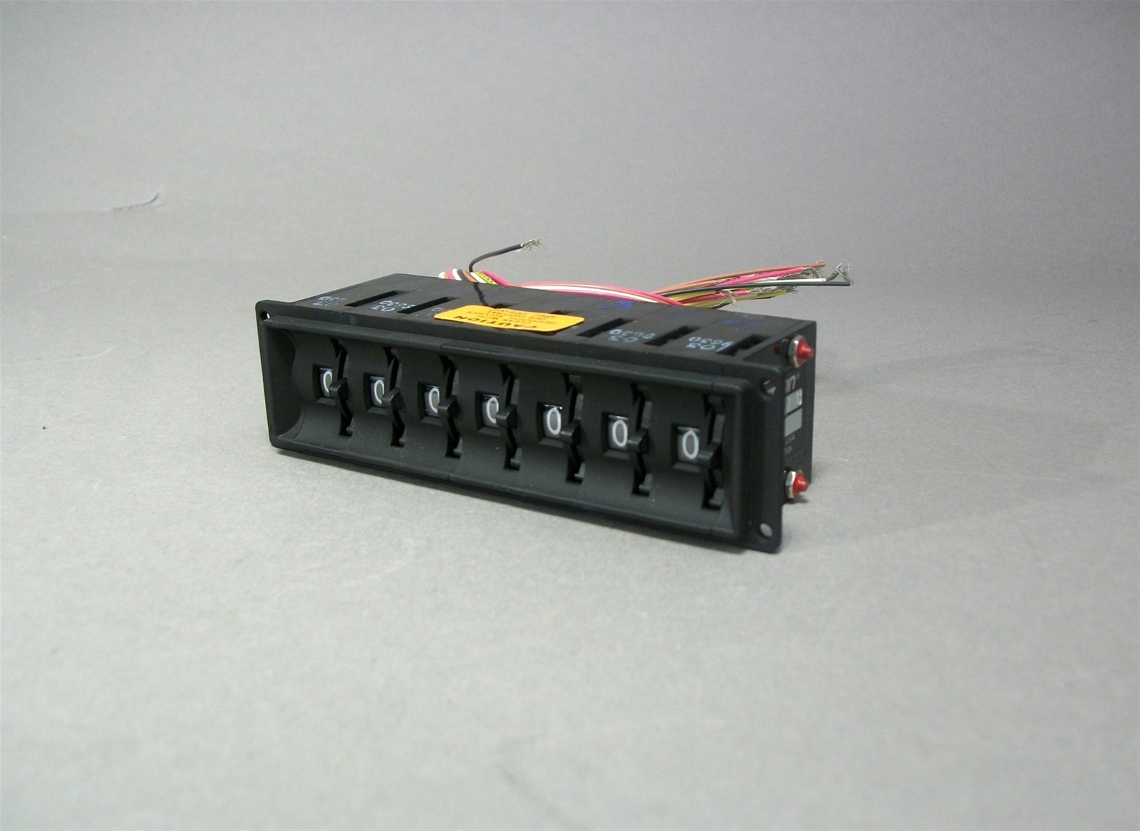 Digitran 2-D-237C ThumbWheel Switch 7 Ports Meter M-22710/15-097 0 to 7 Digits