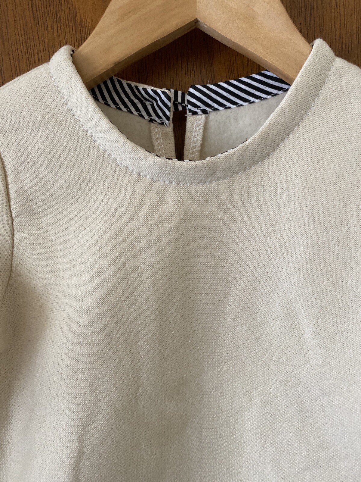 Fleece On The Inside Sweater Beige 2T