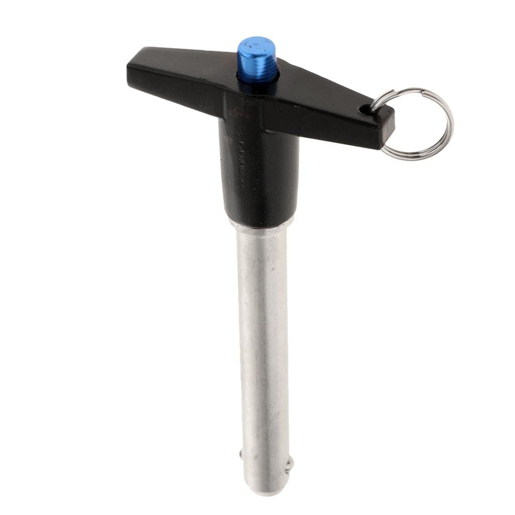 Almencla Stainless Steel Quick- Locking Pin, Push Button, 50mm, as described