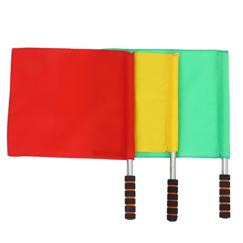 3pcs Warning Signal Flags for Traffic Signals
