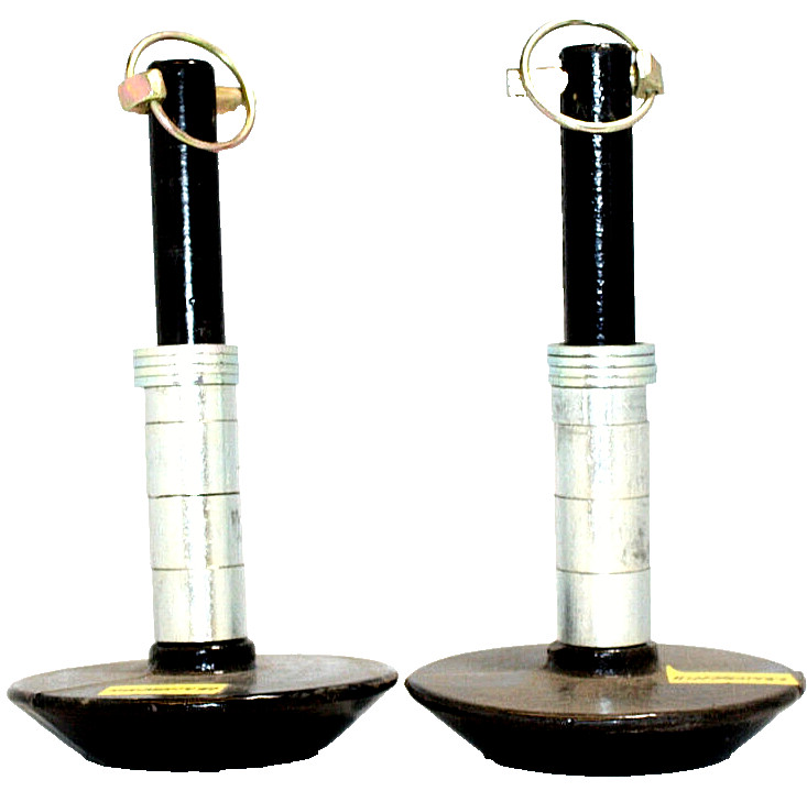 Hiniker Snow Plow Shoe assemblies,  25011487 Pair (2), cast, complete, OEM