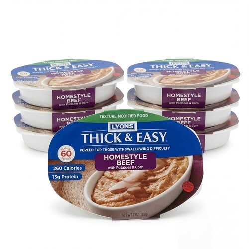 Hormel Thick & Easy Pureed Homestyle Beef Potatoes Corn 7 7 oz. Packets