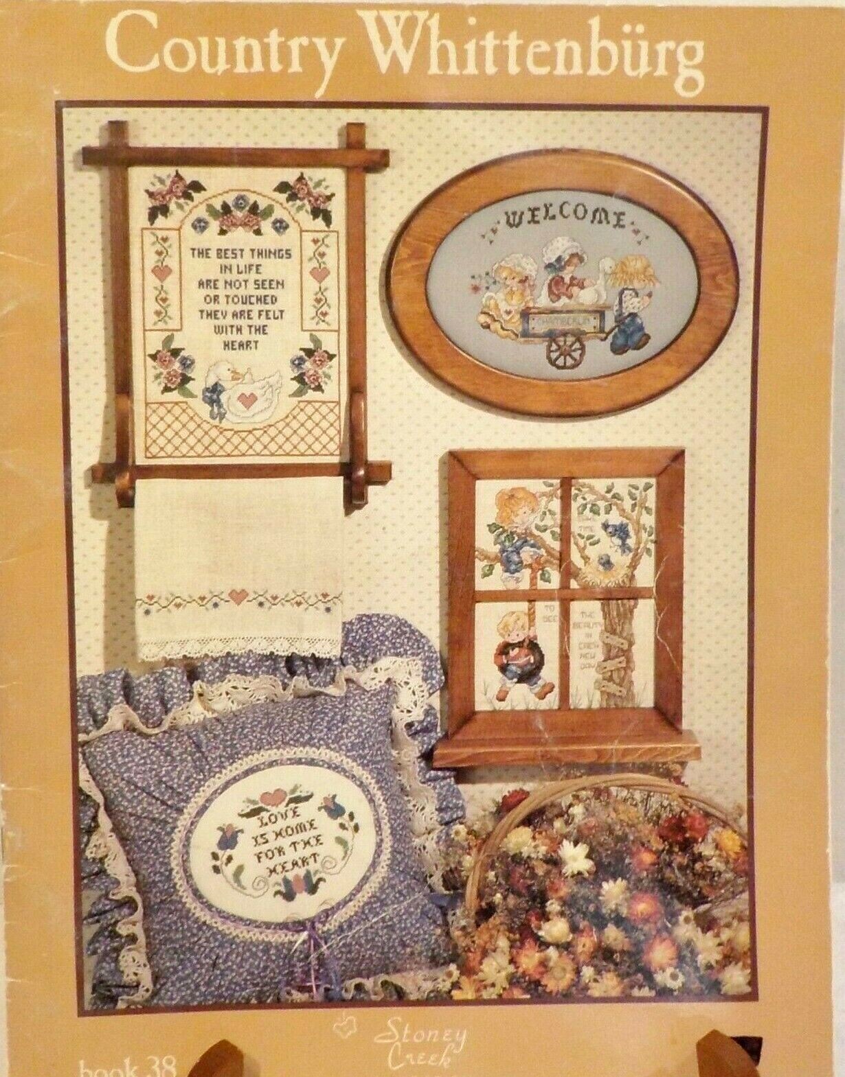 Country Whittenburg 24 Sampler Friends Cross Stitch Patterns By Stoney Creek