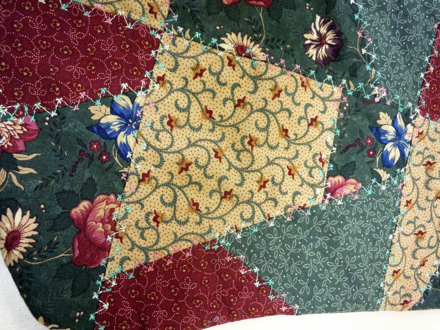 Quilted Patchwork Stocking Pattern by Cut Loose Press