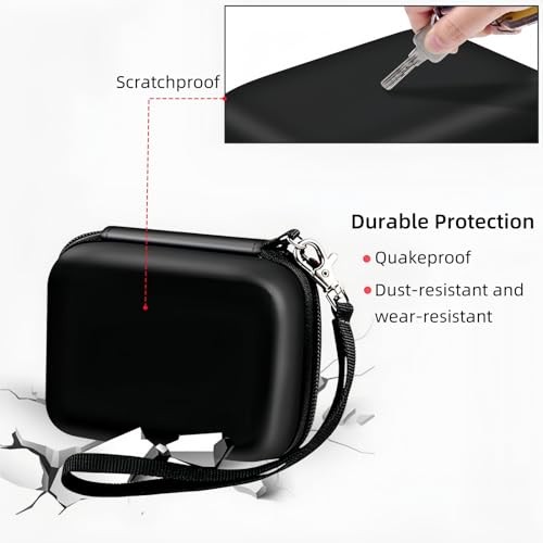 Carrying & Protective Case for Digital Camera Compatible with Kodak Black
