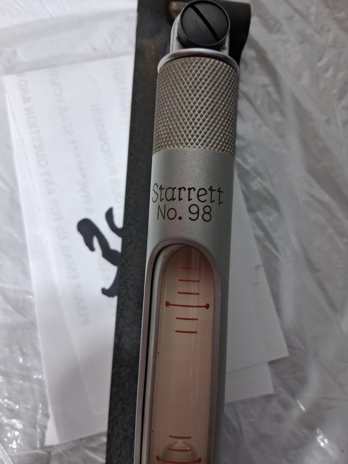 Starret Precision Machinist Level Model USA B34