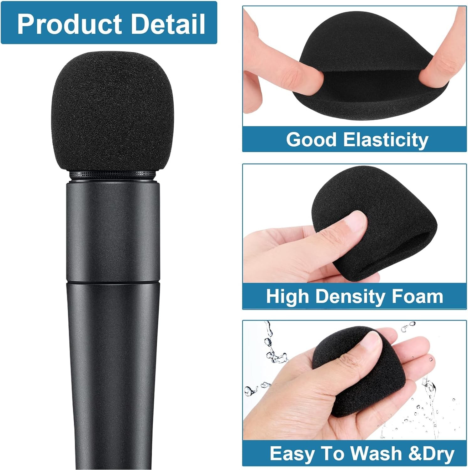 Windscreen for SM57, 6Pack Microphone Pop Filter SM57