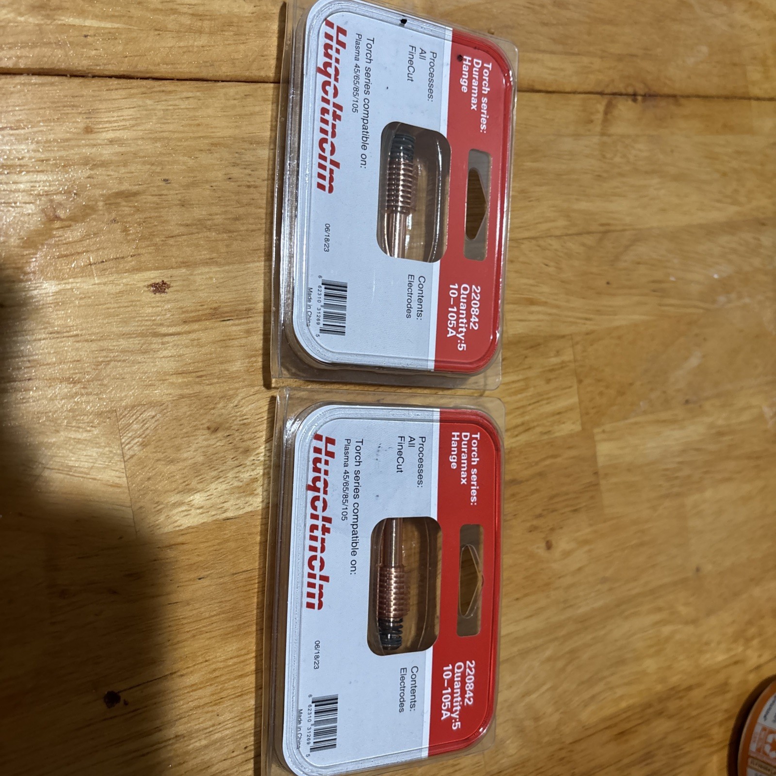 Hypertherm Genuine Powermax 65 Electrodes 220842 - 5 Pack