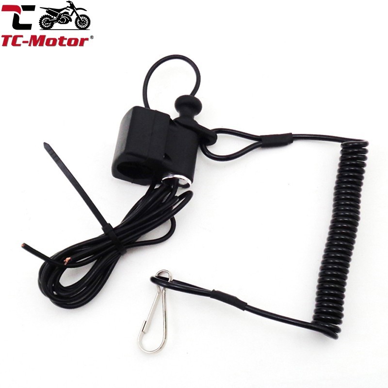 TC-Motor ATV Racing Tether Pull Kill Switch For Scrambler 4 Wheeler 90 500 Quad