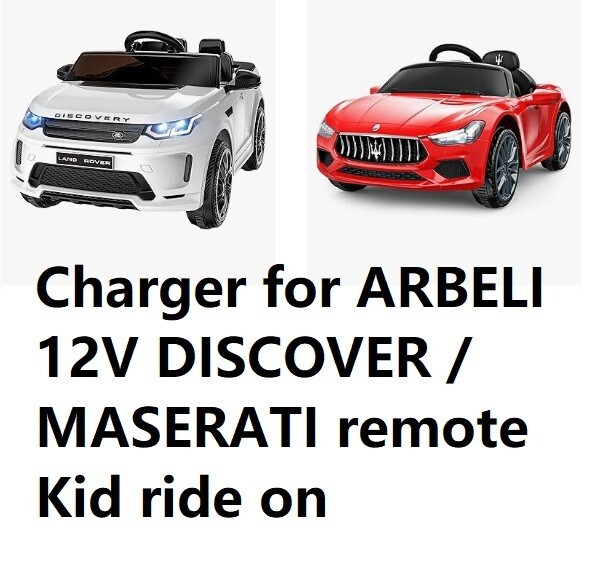 🔥AC/DC Adapter Power Charger For ARBELI 12V DISCOVER MASERATI remote ride on